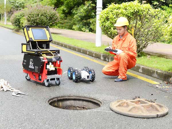 宝塔管道机器人检测